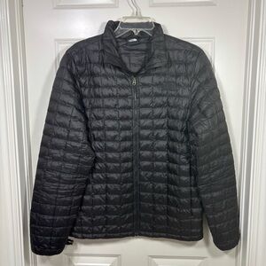 The North Face Thermoball Eco Full Zip Quilted Puffer Jacket Black Men’s M